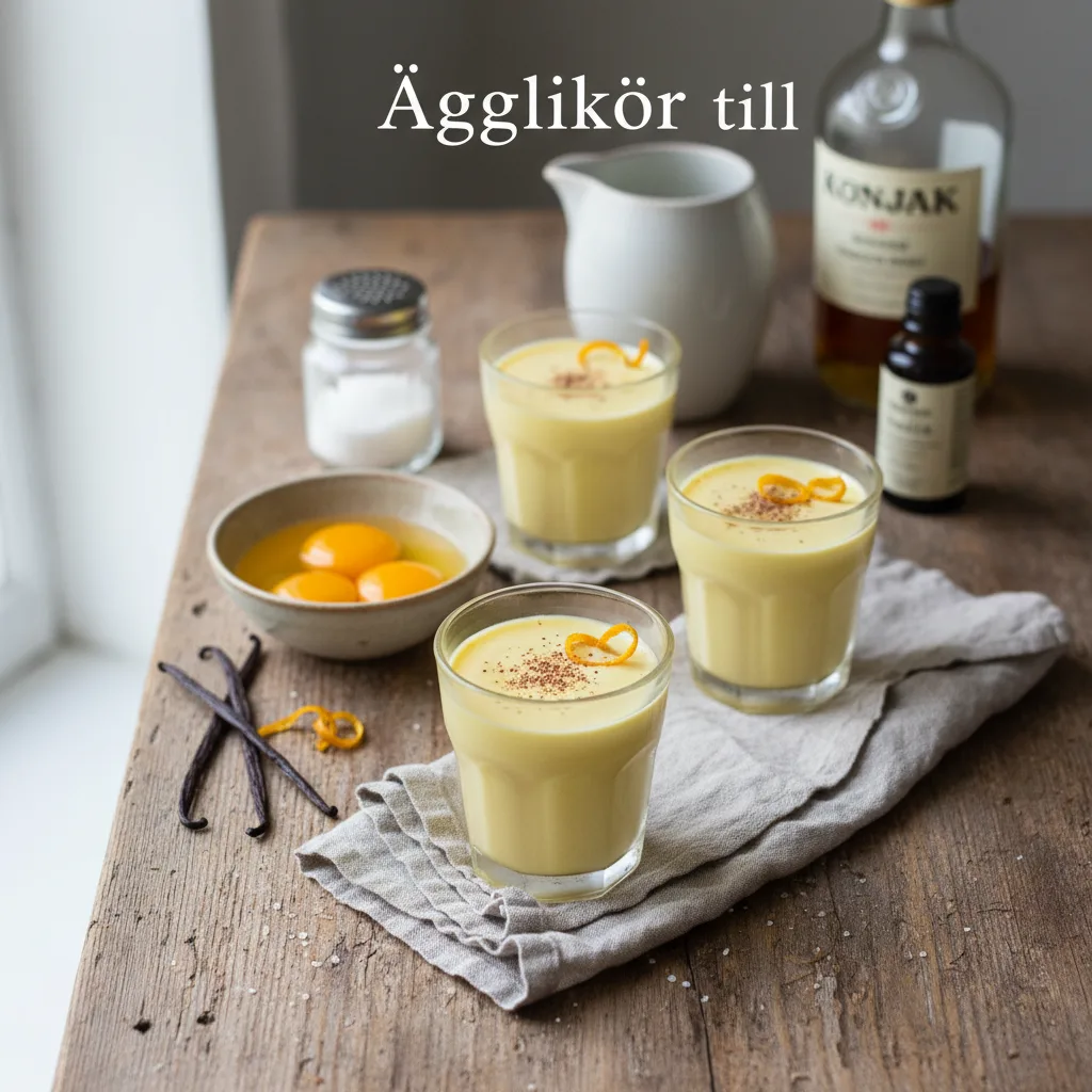 Ägglikör till påsk