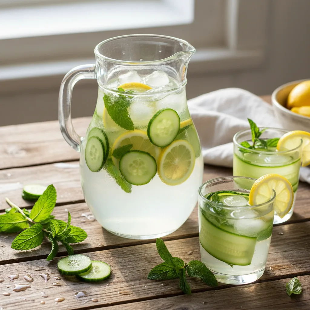 Gurk- och mintvatten
