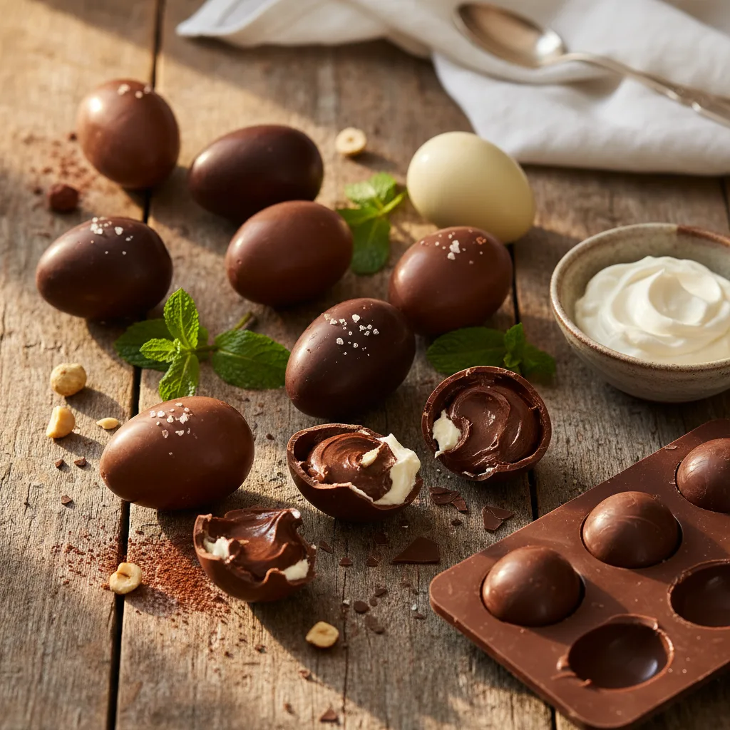 Hemgjorda Chokladägg