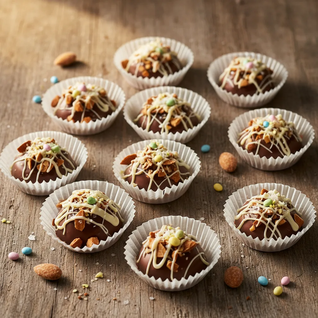 Ischoklad med Krossade Ägg