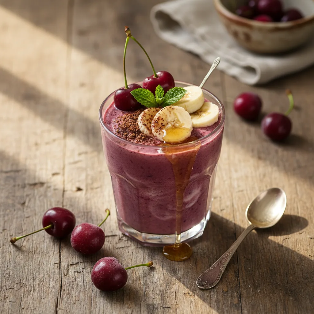 Körsbärssmoothie