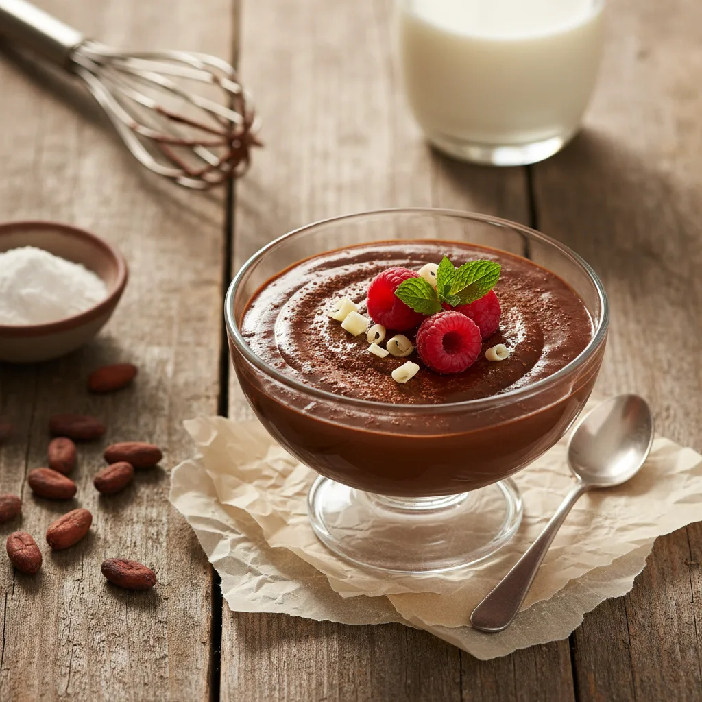 Krämig chokladpudding