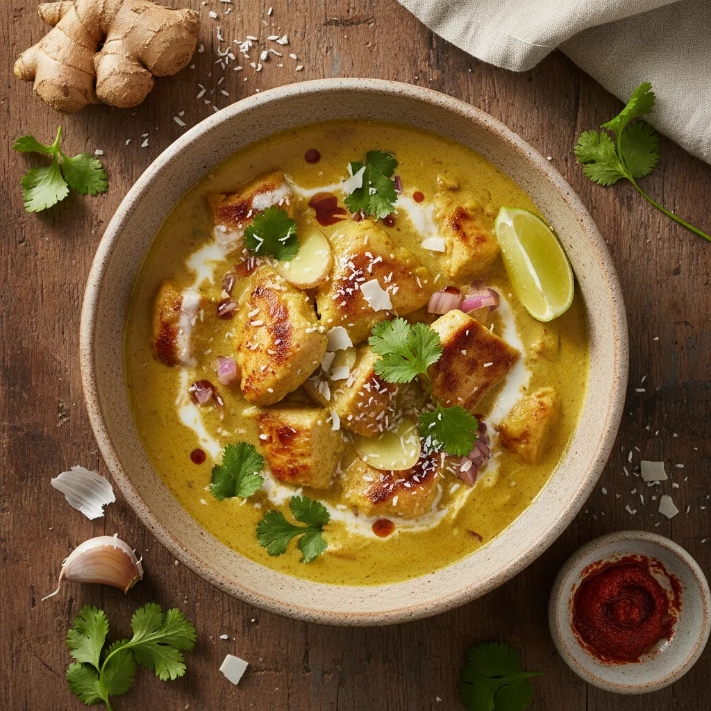 Kycklingcurry med Kokosmjolk