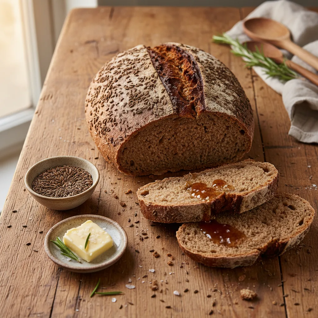 Limpabröd med kummin