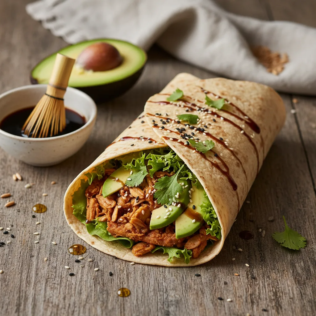 Pulled oats-wrap