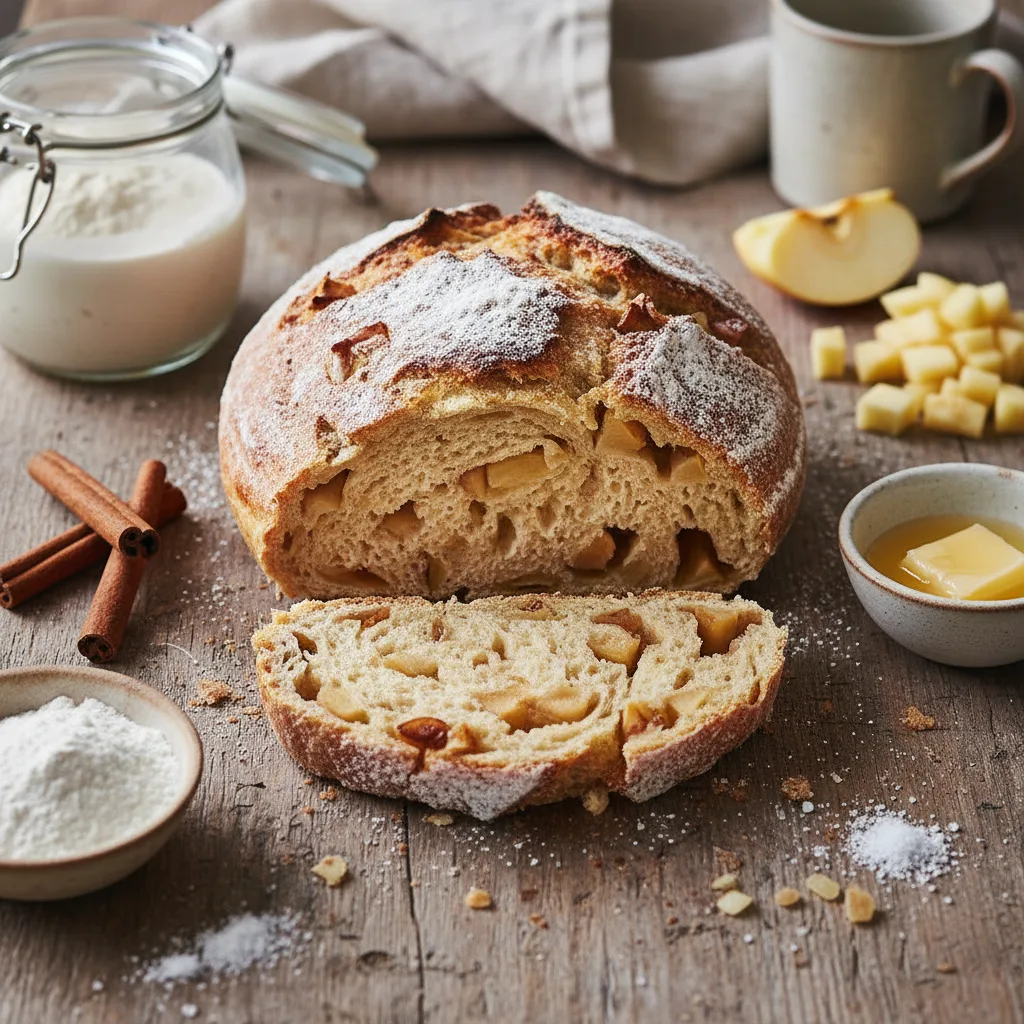 Surdegs Äppelbröd med Kanel