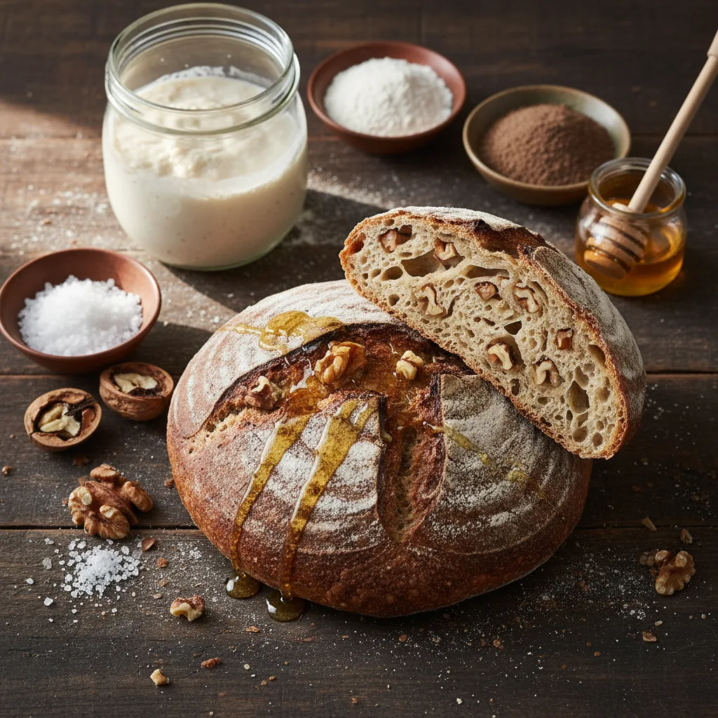 Surdegs Matbröd med Valnöt